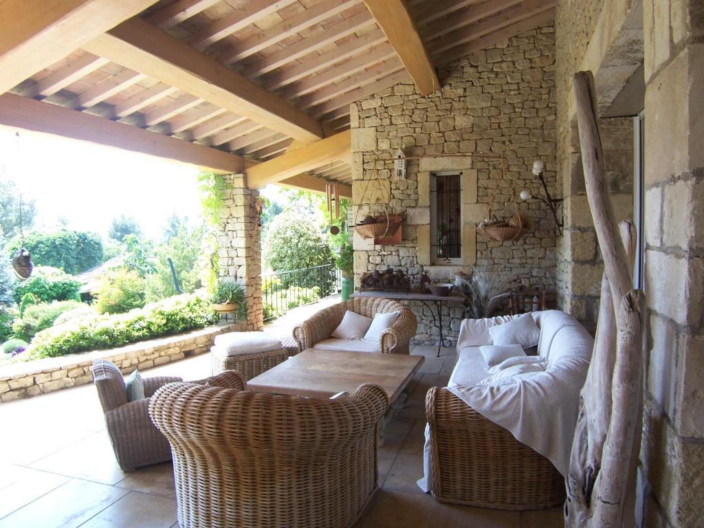 Lou Granos Bed & Breakfast Gordes Dış mekan fotoğraf